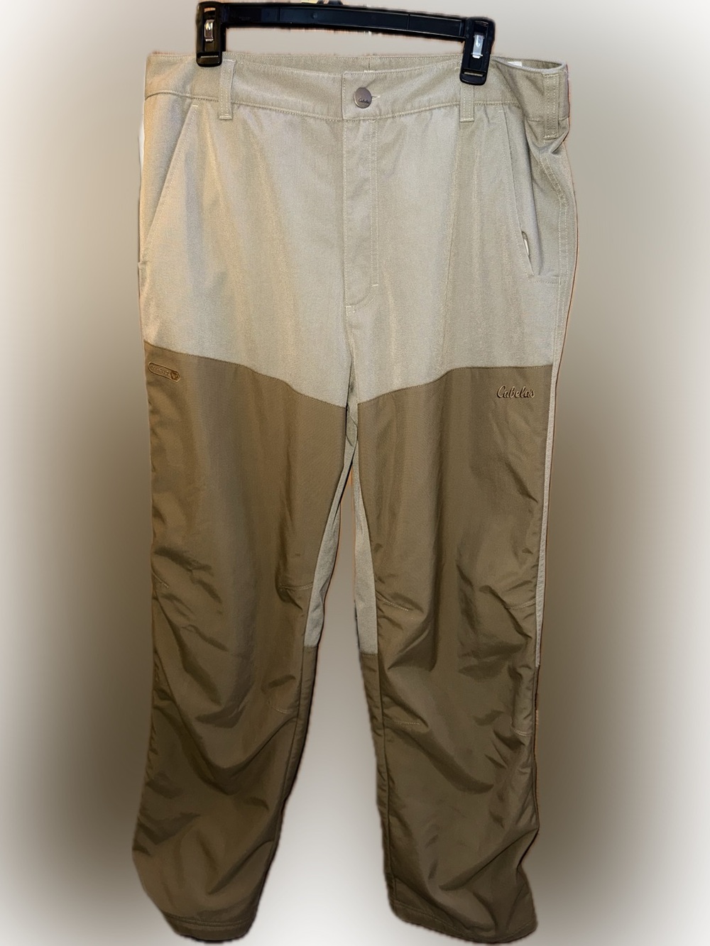 Cabela's Dry Plus Two-Tone Tan and Beige Men's Field Pants